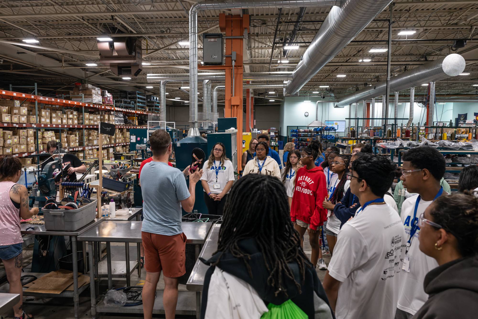 Group of Students who participated in the ACED Camp